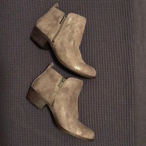 Gray Booties- lucky brand BASEL